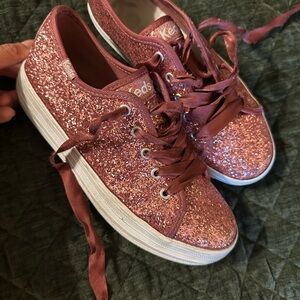 Keds Glitter Low-Top Sneakers